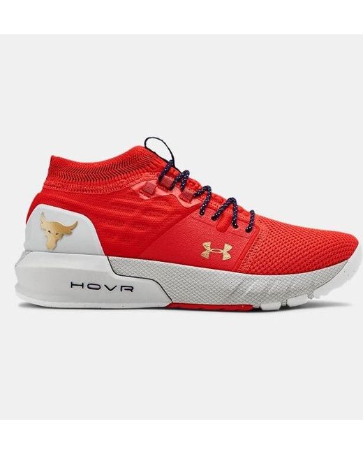 Zapatillas de entrenamiento Grade School UA Project Rock 2 Under Armour de color Red