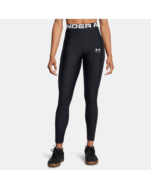 Under Armour Blue Heatgear Rib Leggings