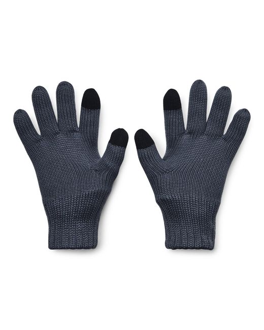 Under Armour Blue Halftime Wool Gloves for men