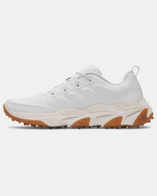 Under Armour White Hb Tour Spikeless Golf Shoes Distant Distant Mod for men