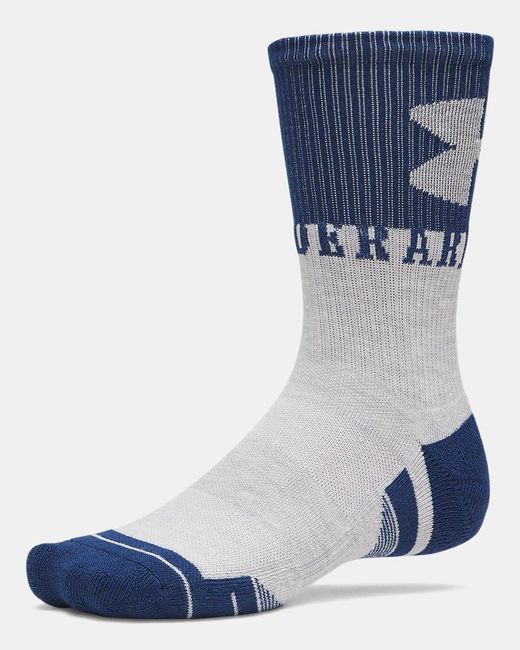 Under Armour White Ua Performance Tech 3-pack Crew Socks