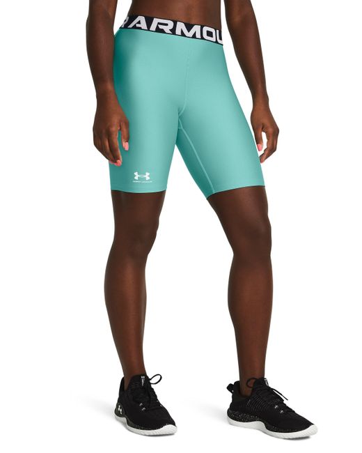 Under Armour Green Heatgear® 8" shorts für (20 cm) radial turquoise / weiß xs