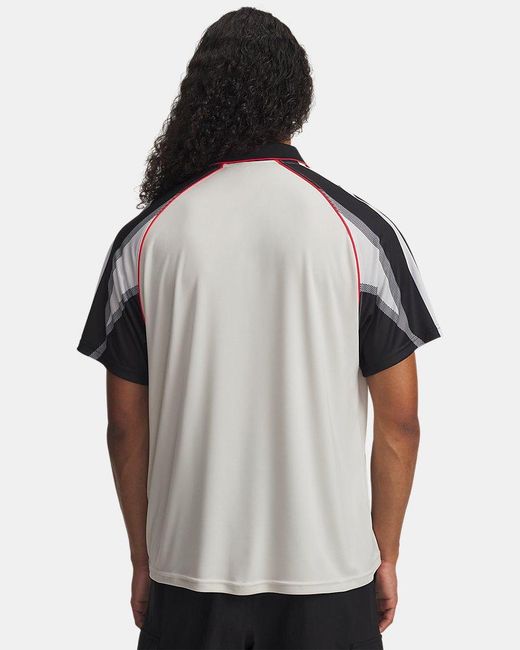 Under Armour Gray 96 Terrace Short Sleeve Jersey Summit for men