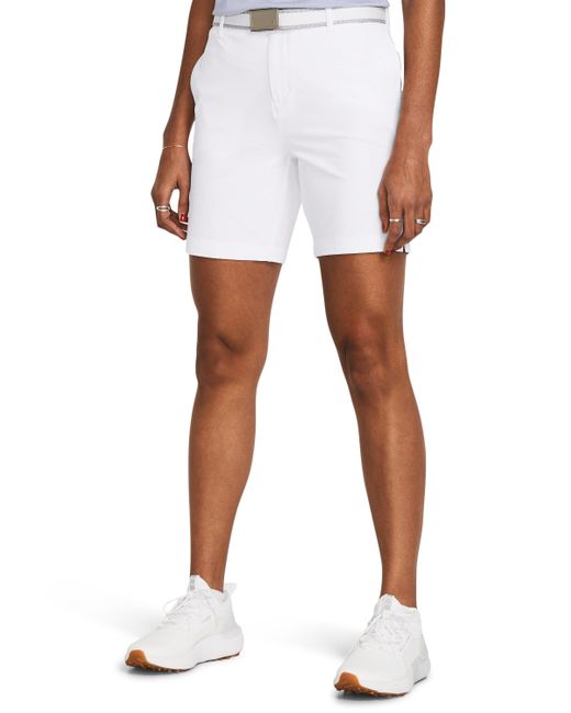 Under Armour White Drive shorts (18 cm) für starlight / halo grau 4
