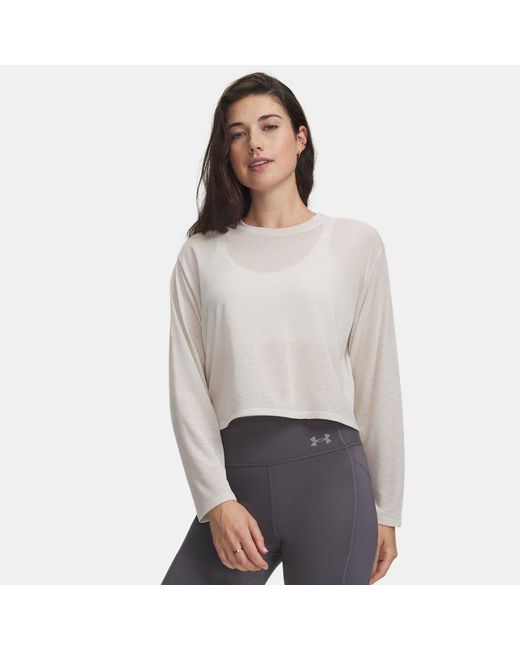 Under Armour Gray Halo Run Aeris Long Sleeve Summit Reflective