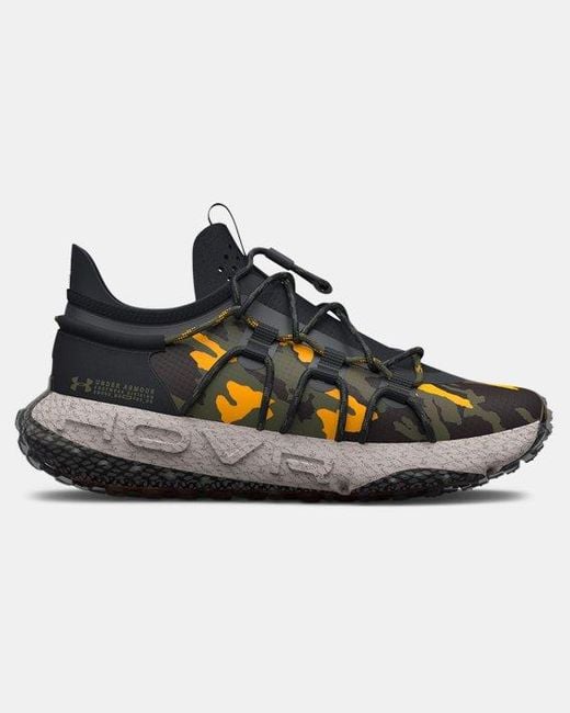 Under Armour Ua Hovr Summit Fat Tire Camo Running Shoes in Black | Lyst ...
