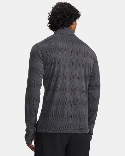 Under Armour Gray Velociti ¼ Zip Castlerock Reflective for men