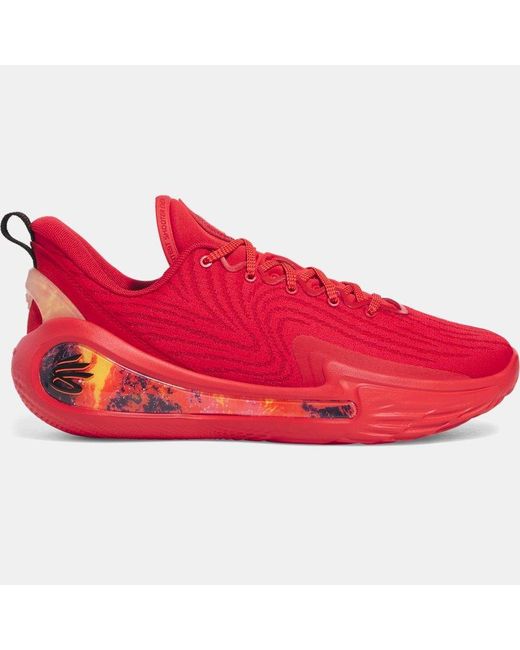 Under Armour Red Curry 12 'Spark' Basketball Shoes Ares