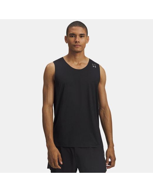 Camiseta De Tirantes Halo Run Para Hombre Reflectante Under Armour de hombre de color Black