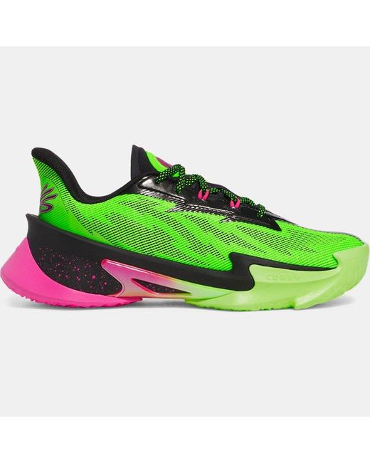 Under Armour Green Curry Series 7
Basketballschuhe, Hyper Schwarz Rebel Rosa