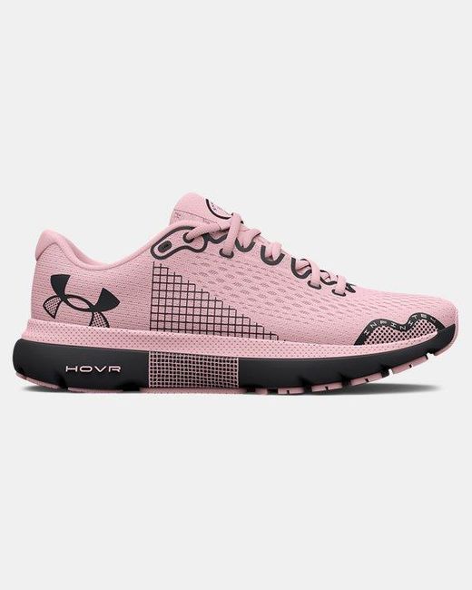 Under Armour Ua Hovr Infinite 4 Running Shoes in Pink Lyst UK