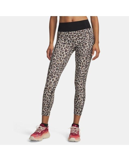 Under Armour Black Hb Run Tights Summit Reflective