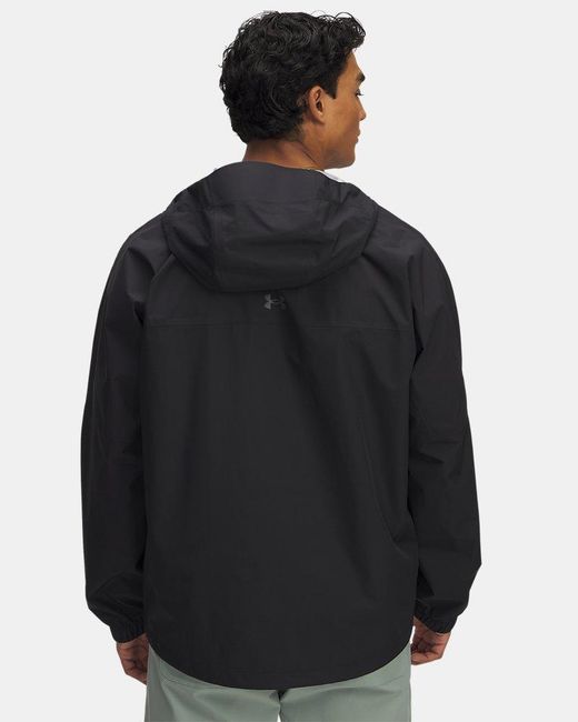 Under Armour Blue Cloudstrike Anorak Jacket Reflective for men