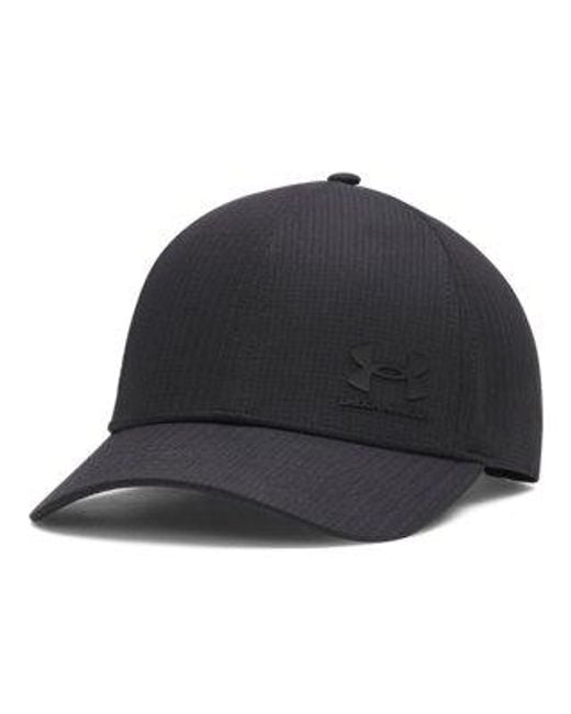 Under Armour Blue Armourvent Low Adjustable Cap Castlerock for men