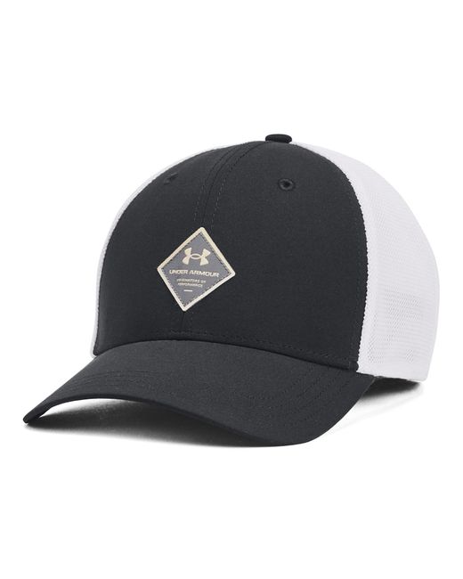 Under Armour Ua Trail Trucker Hat in Black for Men Lyst