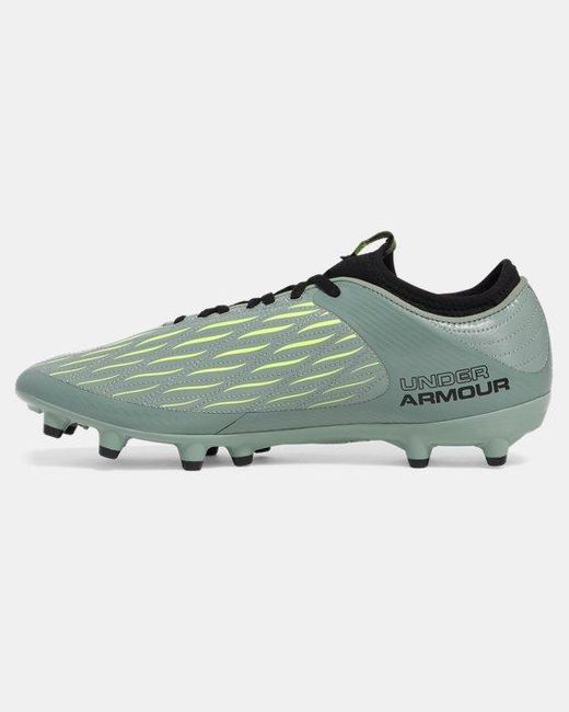 Under Armour Green Magnetico Select 4 Fg Soccer Cleats Silica Silica High Vis