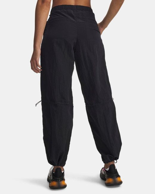 Under Armour Blue Rival Woven Bungee Pants