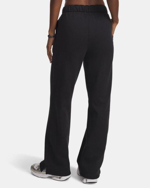Under Armour Icon Vida Fleece Lange Broek Voor Zwart Zwart in het Black