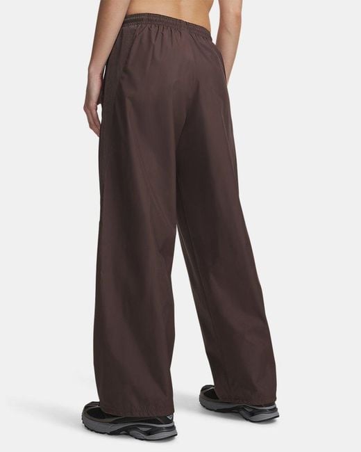Under Armour Brown Ua Icon Woven Pants