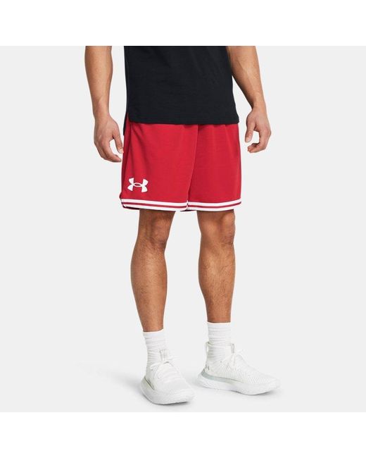 Under Armour Red Perimeter 10" Shorts for men