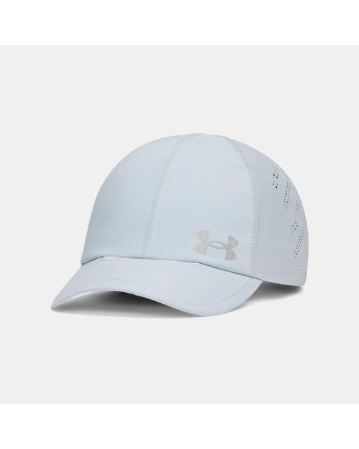 Under Armour Blue Velociti Low Adjustable Cap Fog Fog Reflective