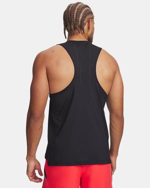 Under Armour Black Velociti Pro Singlet Reflective for men