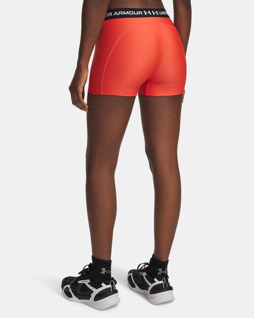 Under Armour Red Heatgear Shorty 3" Shorts Venom