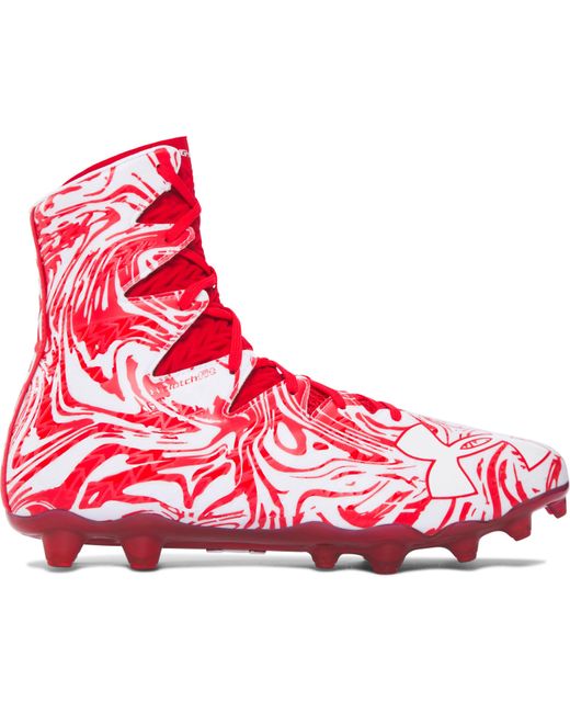 Under Armour Red Men's Ua Highlight Lux Mc Football Cleats for men