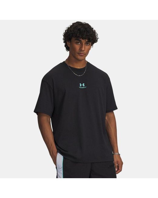 Under Armour Black Heavyweight X Mansory Car Short Sleeve Tropical Tide for men