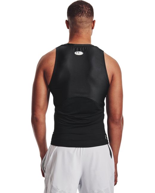 Under Armour Black Iso-chill Compression Tank for men