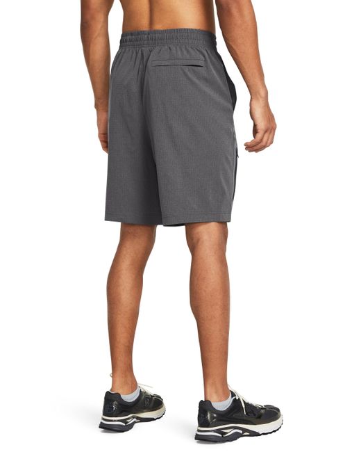 Under Armour Gray Unstoppable Vent Shorts for men