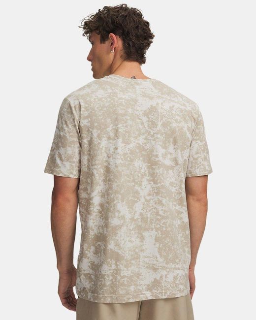 Under Armour White Icon Short Sleeve Summit Summit for men