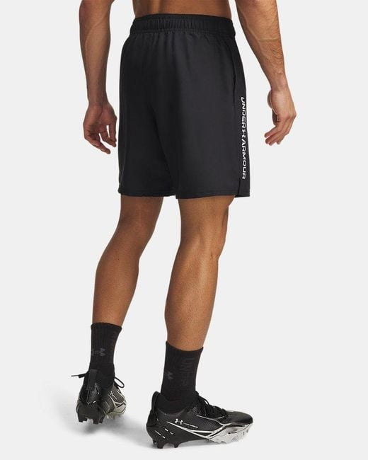 Under Armour Black Launch 2-In-1 7" Shorts Reflective for men