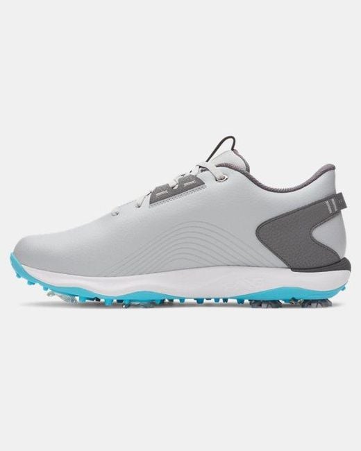 Under Armour Blue Drive Fade 2 Golf Shoes Mod Steel Metallic for men