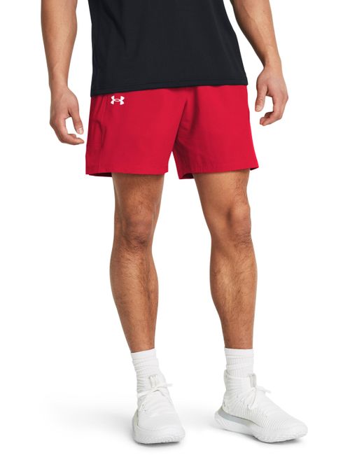 Under Armour Zone gewebte shorts für in Red für Herren