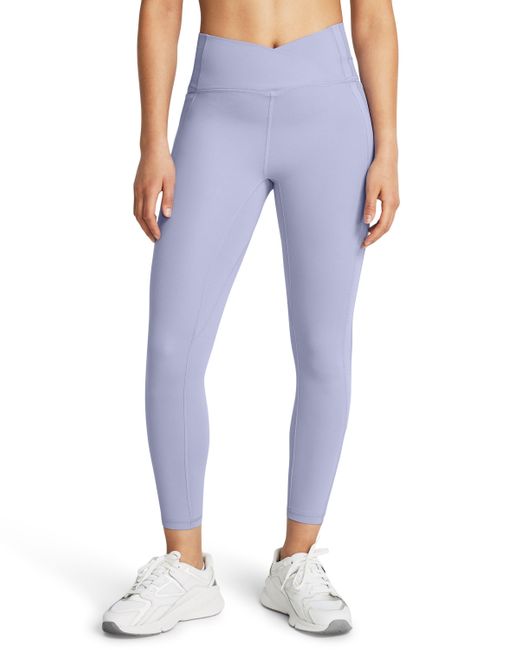 Leggings meridian crossover ankle di Under Armour in Blue