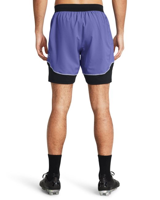 Under Armour Blue Challenger Pro Training Shorts for men