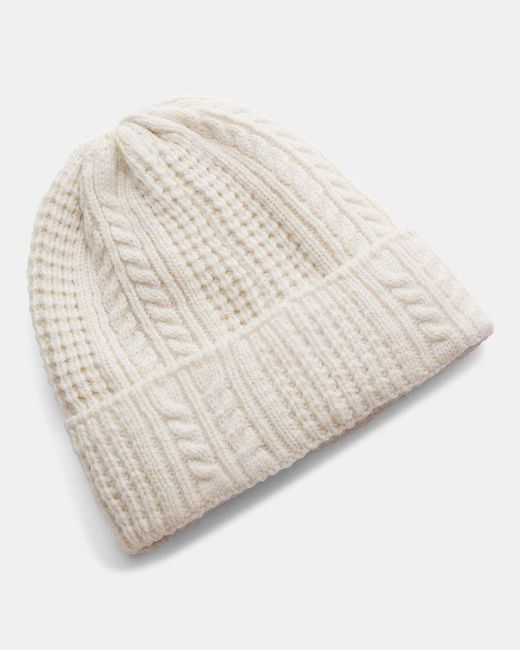 Under Armour Natural Halftime Cable Knit Beanie,