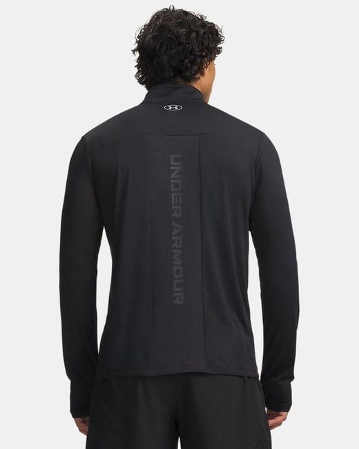 Under Armour Black Tech Utility ¼ Zip Steel for men