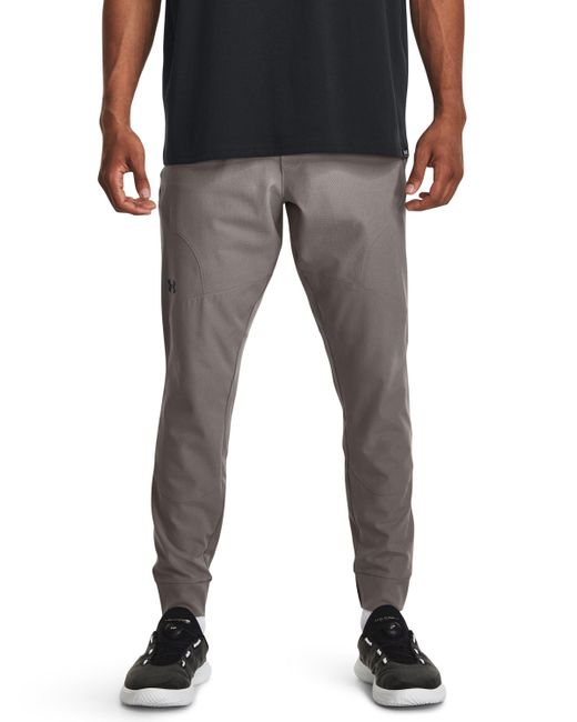 Under Armour Black Unstoppable Textured joggers for men