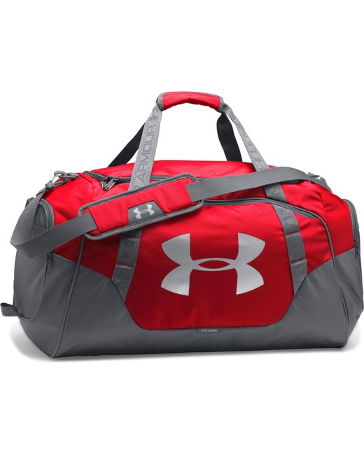 Under Armour Red Men's Ua Undeniable 3.0 Large Duffle Bag for men