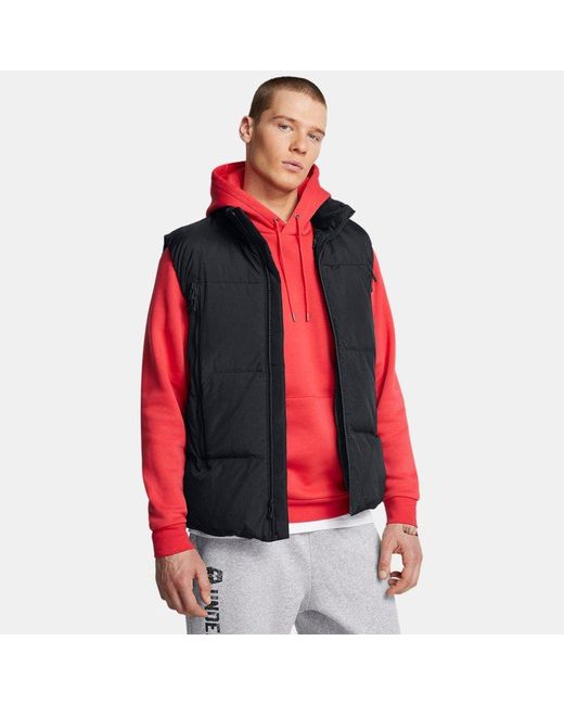 Under Armour Red Limitless Down Vest for men