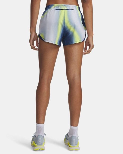 Under Armour Blue Ua Velociti Pro 3" Shorts