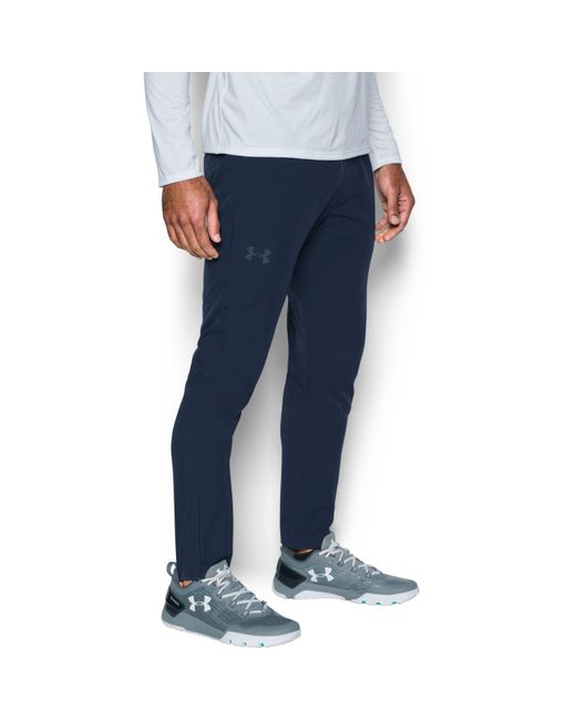 Under Armour Blue Men's Ua Wg Woven Tapered Pants for men