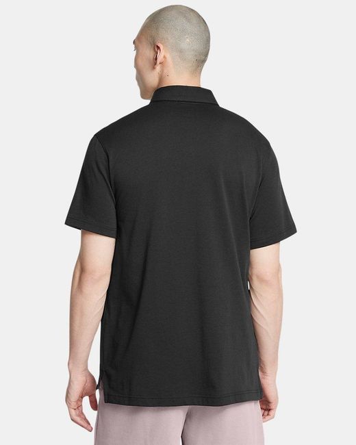 Under Armour Black Icon Polo for men