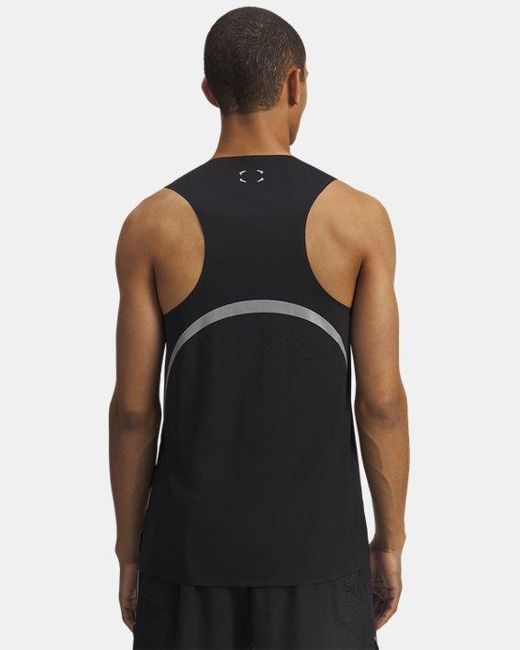 Camiseta De Tirantes Halo Run Para Hombre Reflectante Under Armour de hombre de color Black