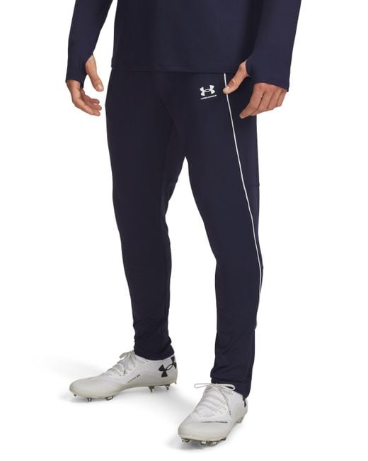 Under Armour Blue Challenger Training Pants Midnight for men