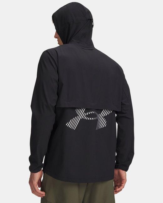 Under Armour Black Ua Velociti Storm Jacket for men