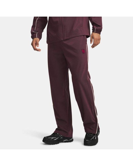 Under Armour Red Terrace Woven Pants Claret Ultimate Ultimate for men
