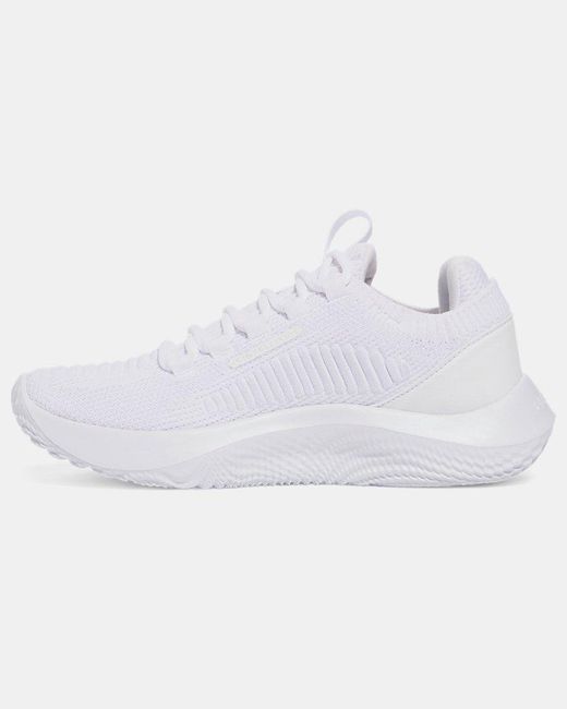 Under Armour White Dynamic 2 Training Shoes Distant